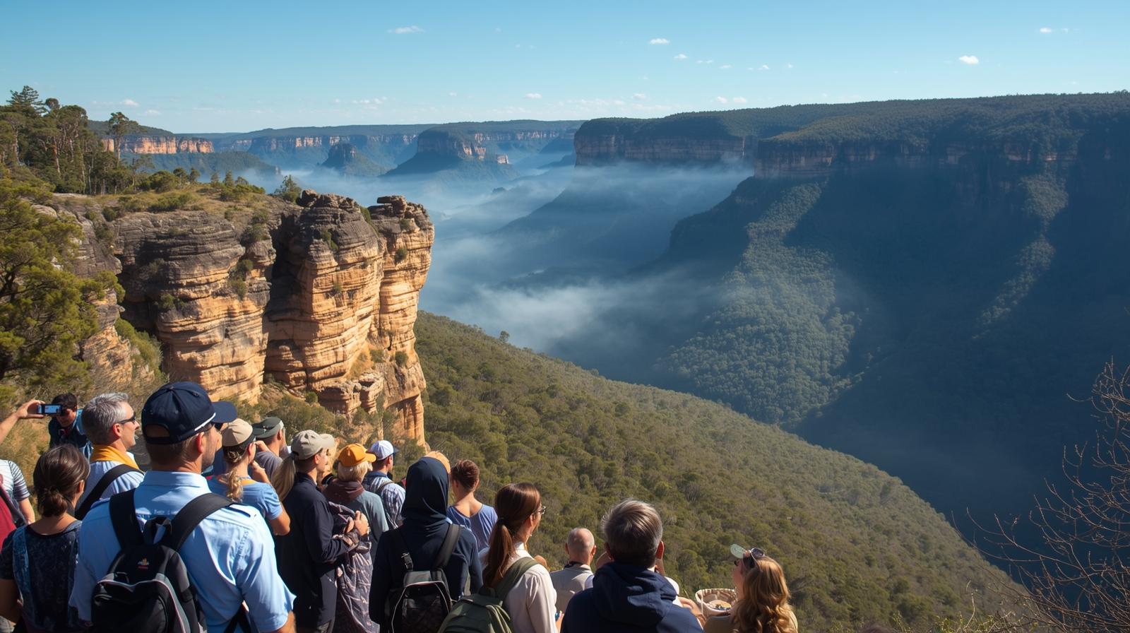 Three Sisters lookout